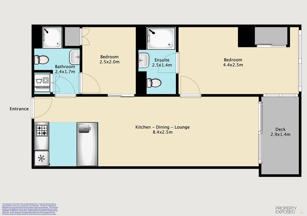 Qv Comfortable Downtown Apartment - 1136 Окленд Экстерьер фото